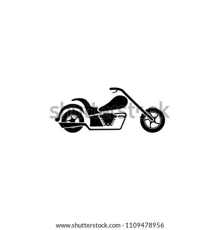 Bike isolated vector illustration on white background