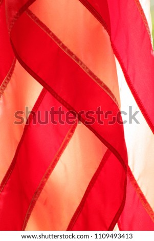 Close-up picture of US Flag