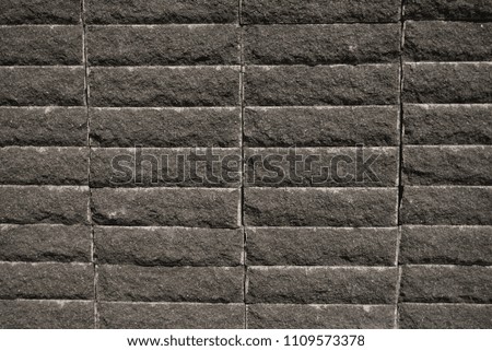 Stone brick texture wall background 
