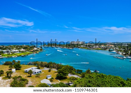 Beautiful picture of Jupiter inlet