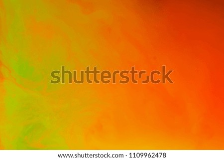 Acrylic colors in water.Abstract background.