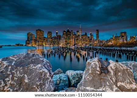 New York Manhattan Megapolis