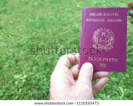 Italian Passport Proof of Italy Citizenship at Foreign Customs