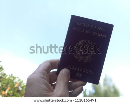 Italian Passport Proof of Italy Citizenship at Foreign Customs