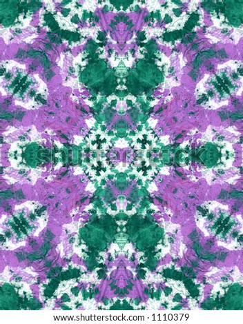 Abstract Background Green and Purple