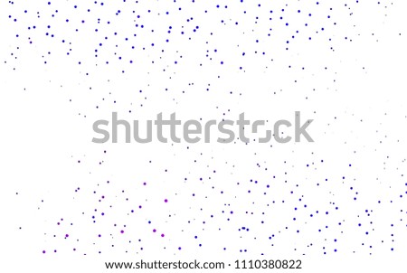 Light Pink, Blue vector  pattern with spheres. Blurred decorative design in abstract style with bubbles. The pattern can be used for aqua ad, booklets.