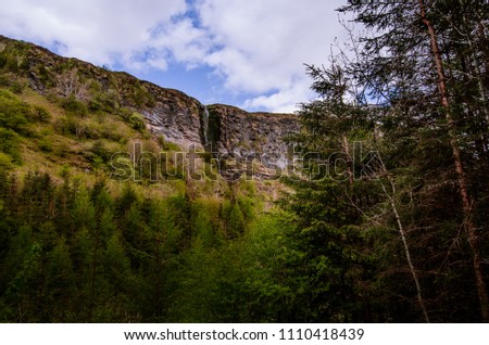 Mountain Landscape in Ireland