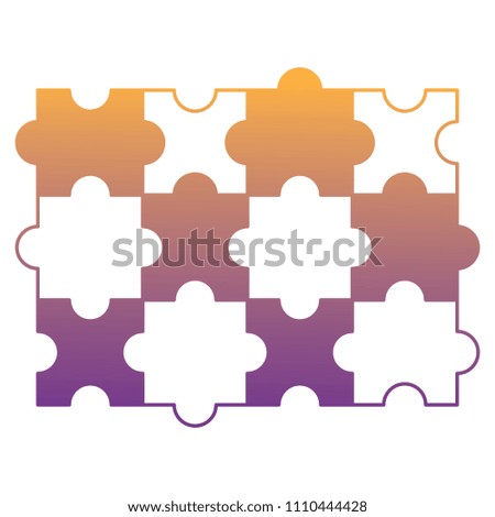 puzzle pieces design
