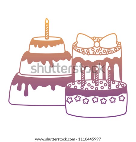 Birthday cake design