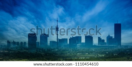 vienna skyline panorama