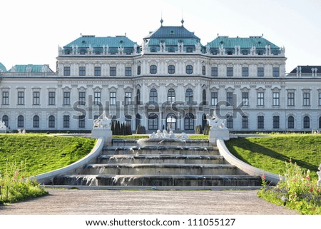 Palace Belvedere, Vienna, Austria