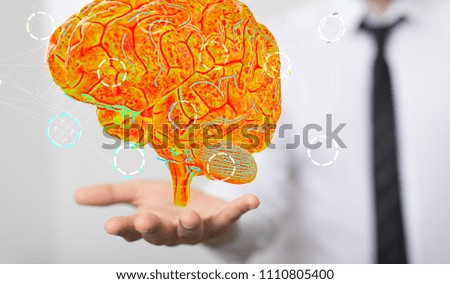 mind of a human in the hand