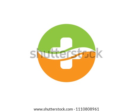 Health Medical Logo template vector illustration design

