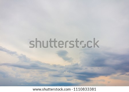 Beautiful sky and clouds