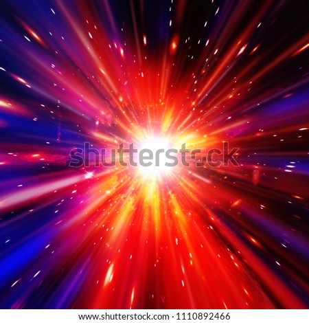 Vivid colorful background with starburst. Abstract radial lines fading into background. The elements of this image furnished by NASA.
 Royalty-Free Stock Photo #1110892466