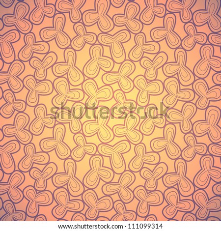 vector seamless pattern. delicate floral texture. repeating abstract background