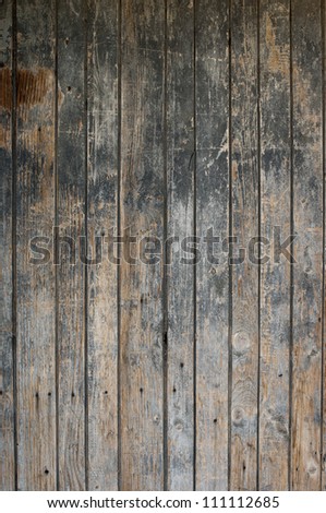 Part of old wooden door