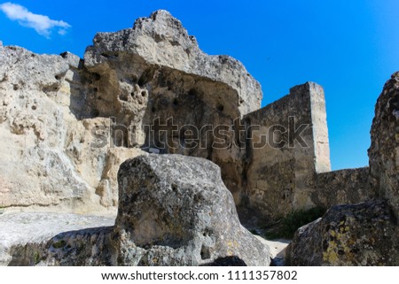 Matera, "city of stones"; Basilicata, Italy