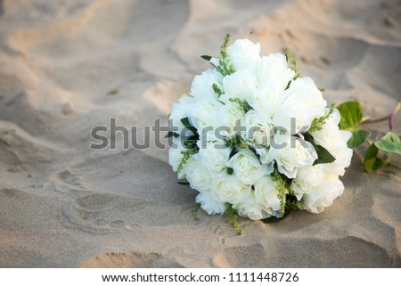 Wedding, Flower, Beach