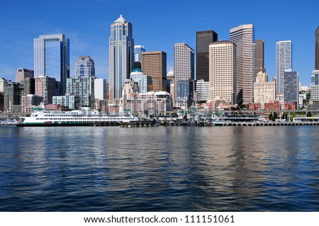 Seattle Skyline, Wa, USA