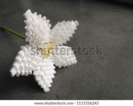 Fake flowers for decoration
