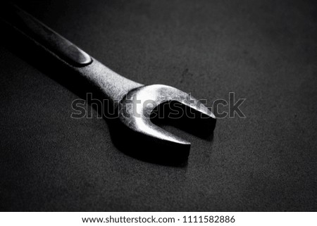 set wrench for Repair work general / selective focus / copy space