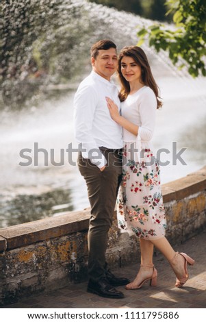 Young couple before engagement
