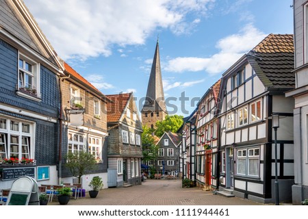 Hattingen, Old City, Germany 