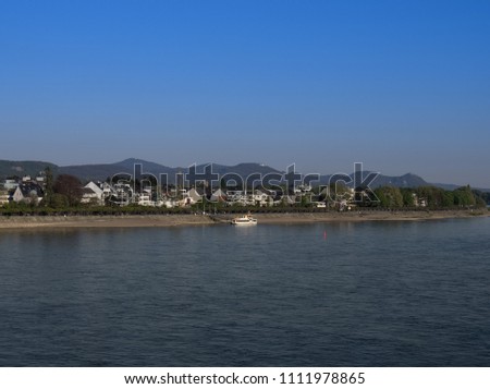 Pictures of the rhine and its landscape