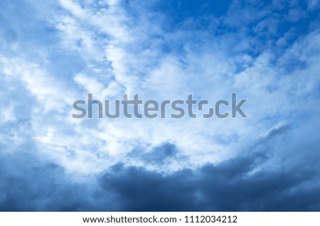 Beautiful of sky and clouds in daylight