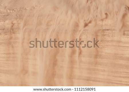 texture mars sandy mountains / texture Martian landscape, crumbling red sand, red sand dunes