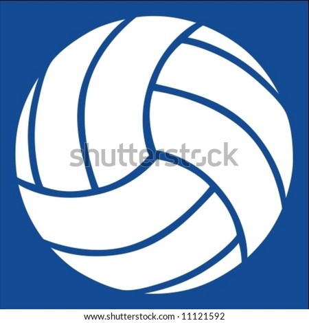 VOLLEYBALL - Volleyball vector  icon.