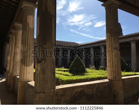 Picture taken in Villa in Pompeii