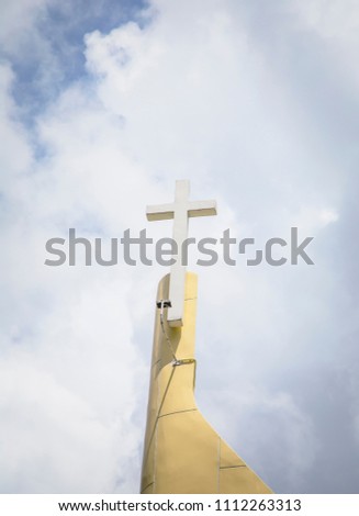 Christian symbols.Christ Church