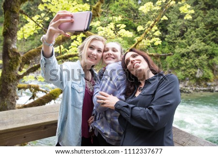 Happy Family Selfie