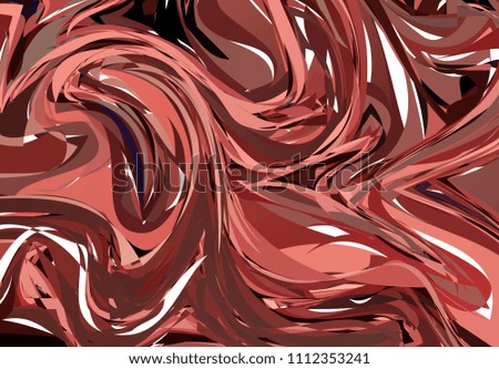 Luxury Red Marble Background with Swirls. Abstract Stone Patterned Texture. Trendy Template for Invitation, Party, Wedding, Banner, Cover, Poster.