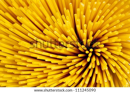 Abstract spaghetti picture