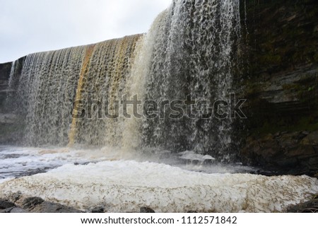 Jagala Waterfall in Lahemaa National Park