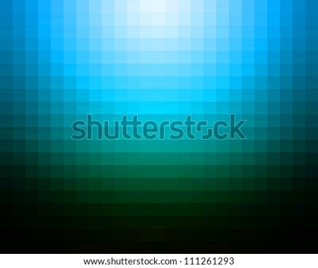 Abstract blue background for display.