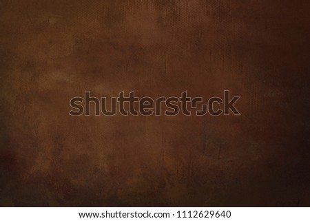 brown grungy painting background  Royalty-Free Stock Photo #1112629640