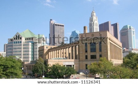 View Of Downtown Columbus