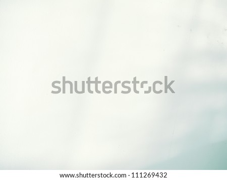 Artistic style - shadow and lighting on white wall abstract background