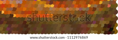 Abstract horizontal background. Spotted halftone effect texture.  Dots, circles. Vector clip art