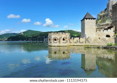 Old medieval fortification Golubac, Serbia
