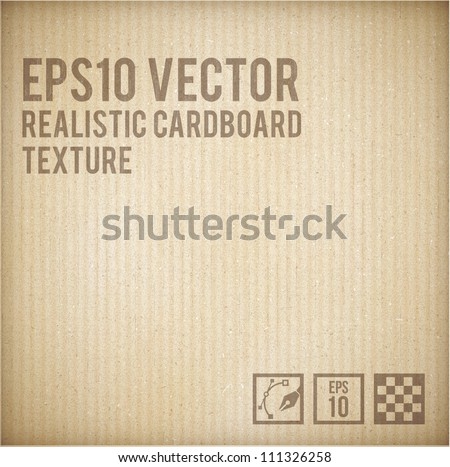 Cardboard texture Royalty-Free Stock Photo #111326258