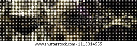Abstract horizontal background. Spotted halftone effect. Dots, circles. Raster clip art