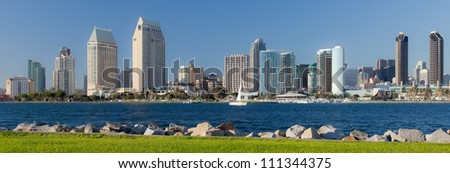 City of San Diego, Downtown Cityscape, San Diego California, USA