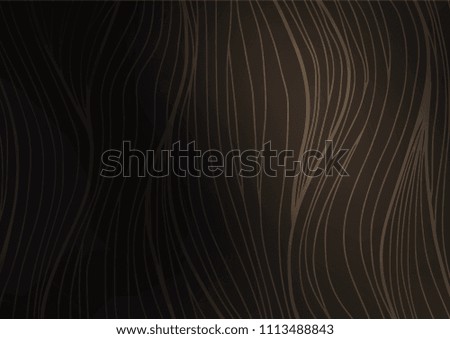 Dark vector natural elegant template. Decorative shining illustration with doodles on abstract template. The elegant pattern can be used as a part of a brand book.