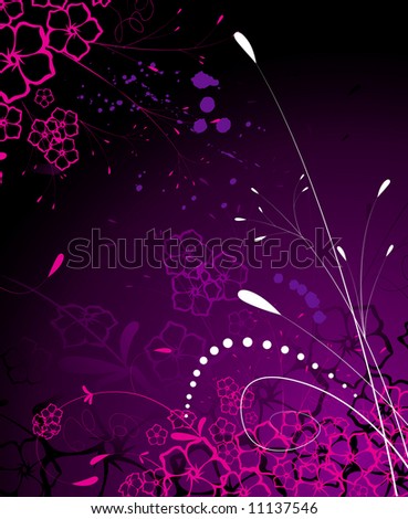 Floral abstraction