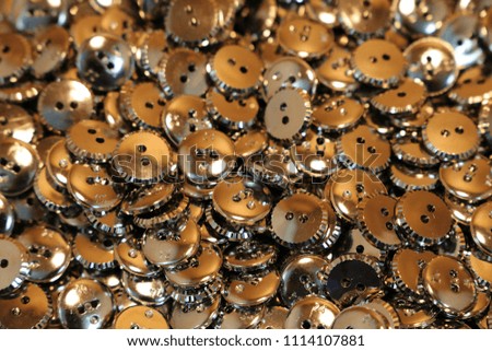 Metal Buttons Background